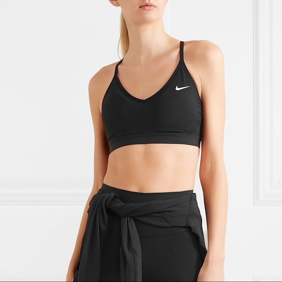 Nike Other - Nwot NIKE Indy mesh-trimmed Dri-FIT sports bra
